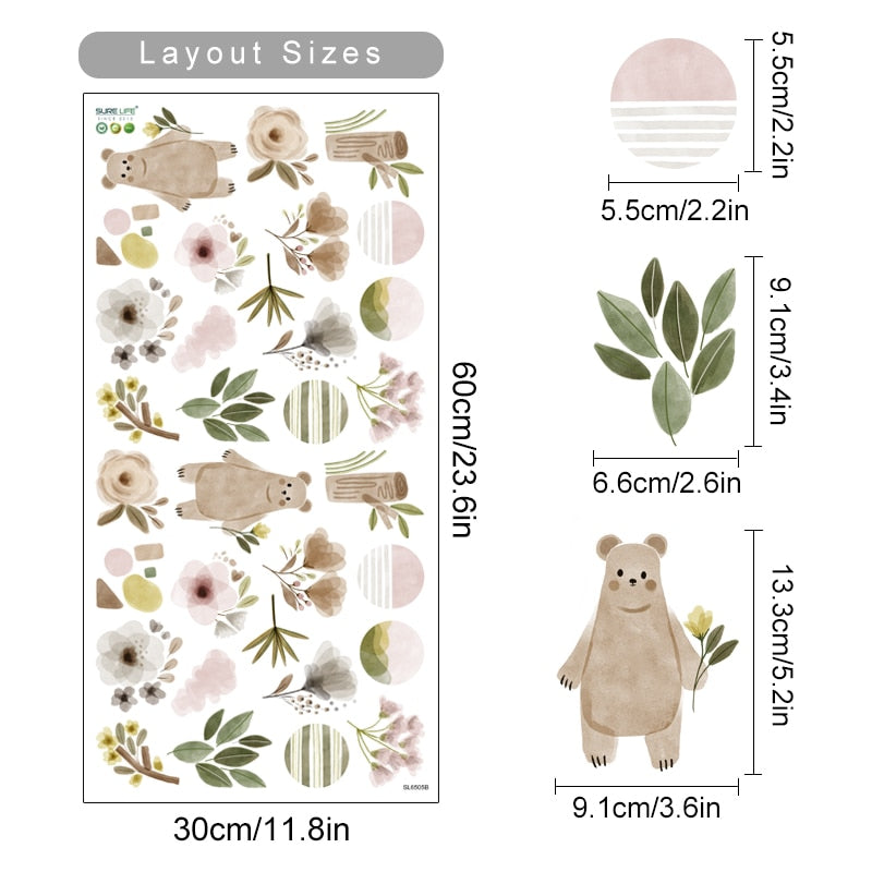 Wall Stickers Bear