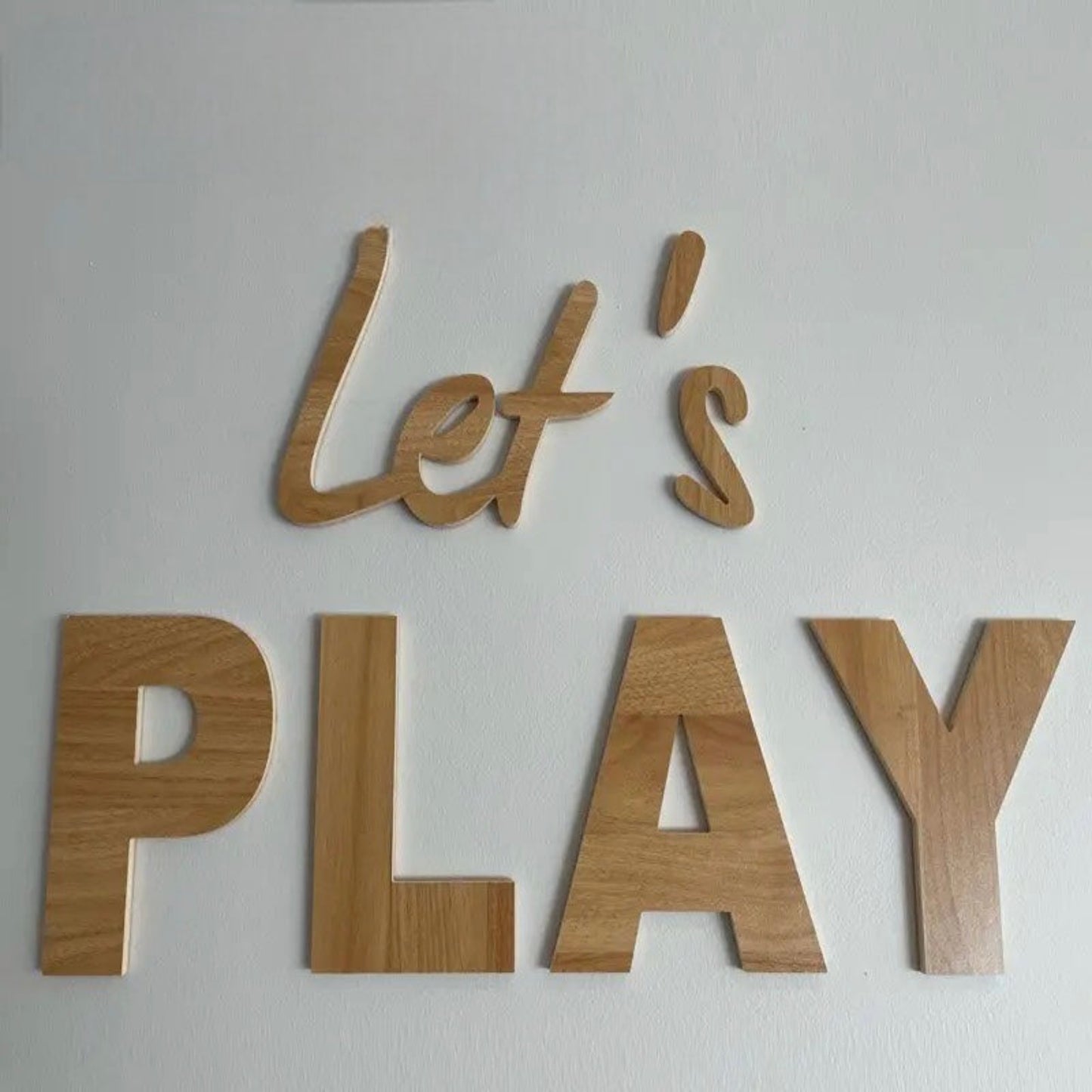 Wooden Wall Decor For Playroom