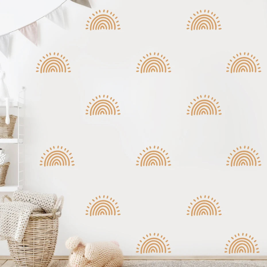 Bohemian Sun Nursery Wall Stickers