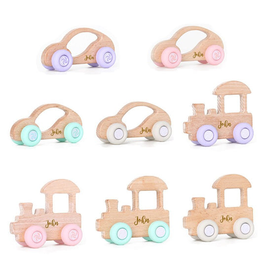 Personalized Wooden Car Toys