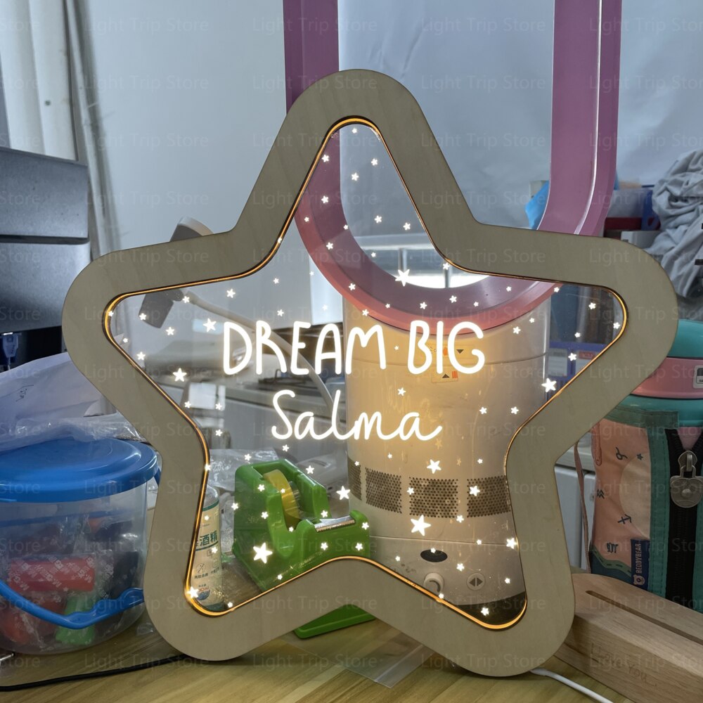 Personalized Star Light For Bedroom