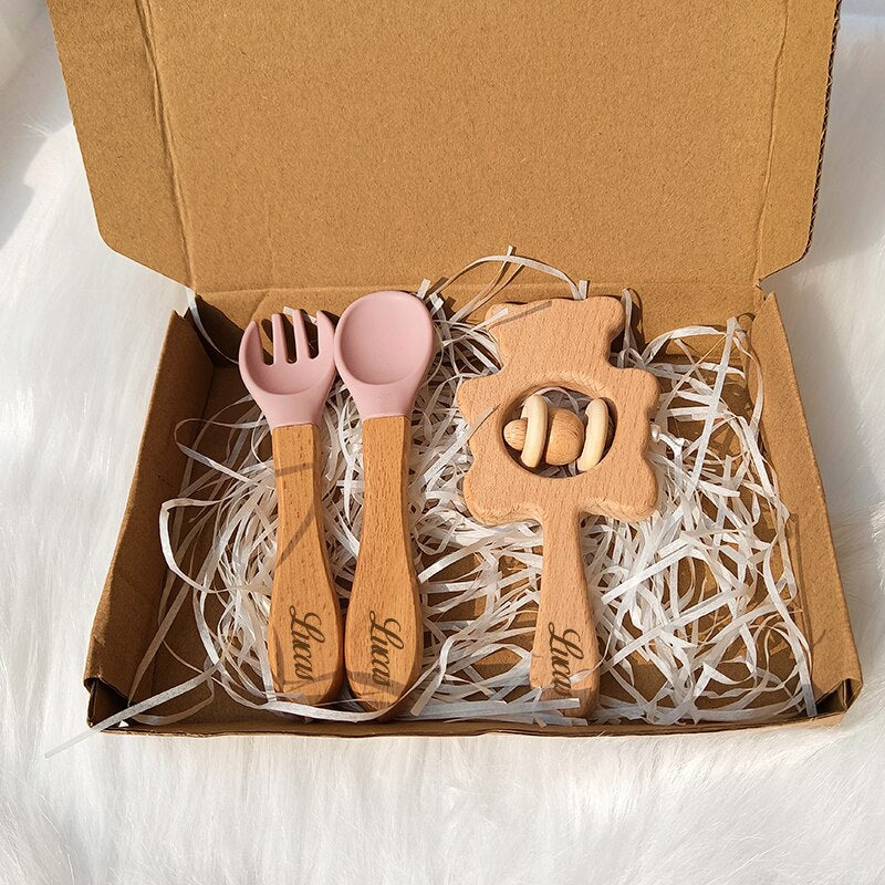 Personalized Wooden Children's Gift Boxes