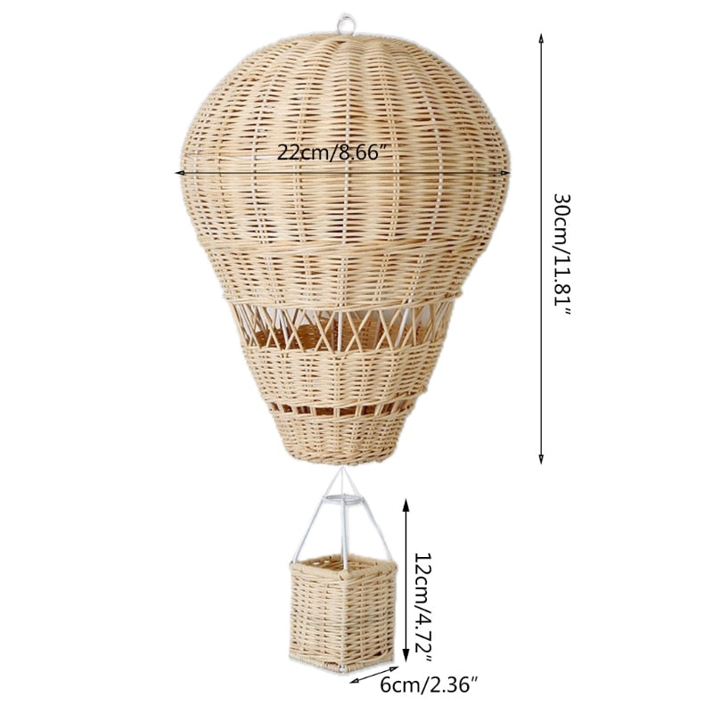 Air Balloon Rattan For Bedroom