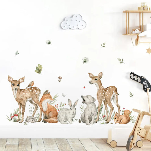 Forest Animal Wall Stickers