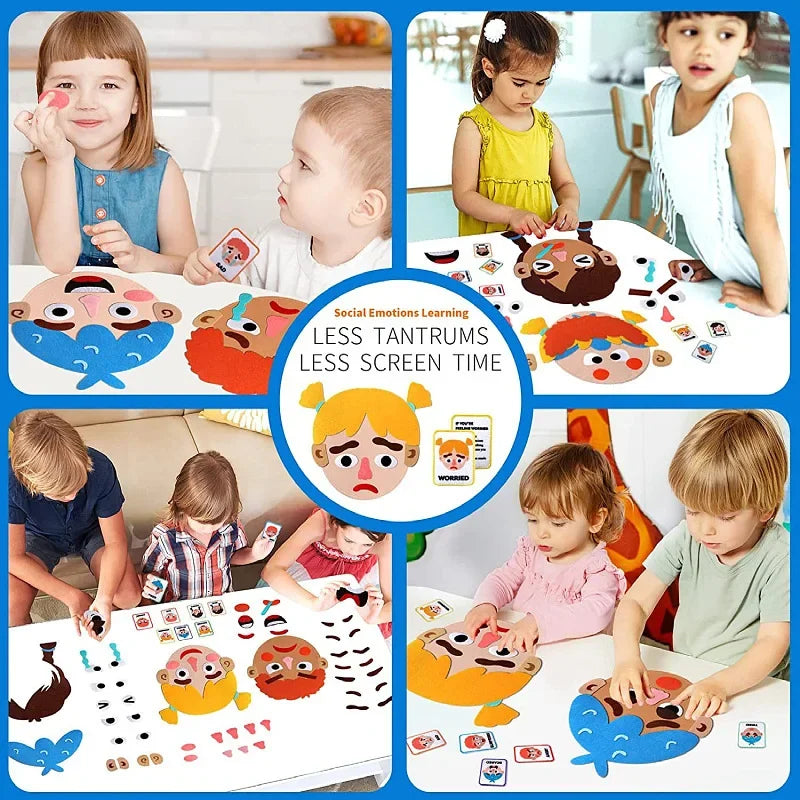 Montessori Facial Expression Toys