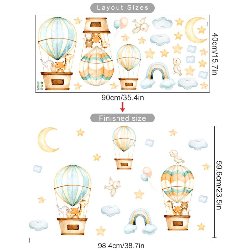 Wall Stickers Airballoon