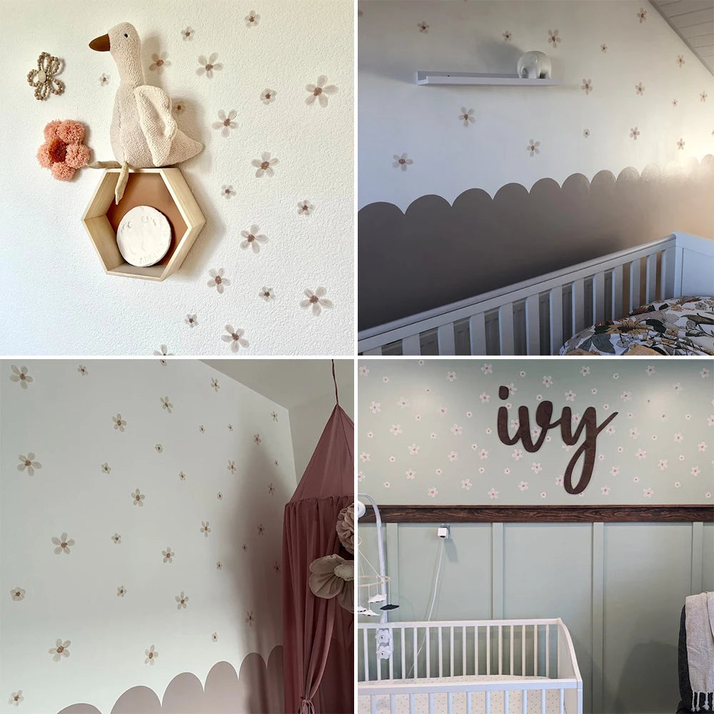 Flowers Nursery Wall Stickers