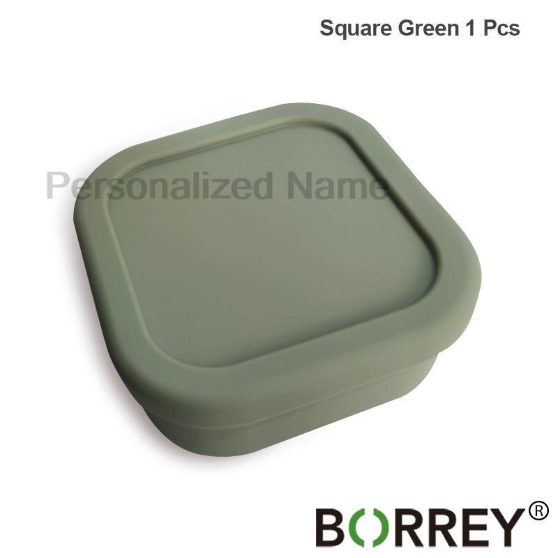 Personalized Silicone Tableware Food Box For Kids