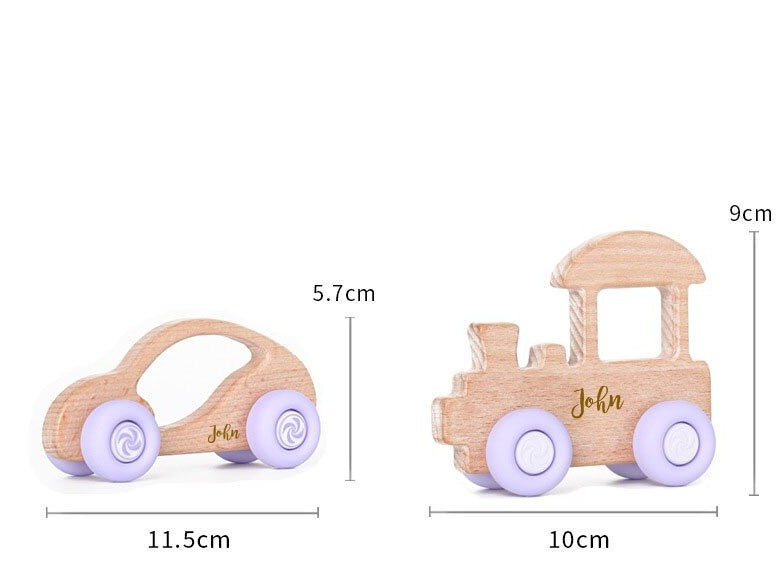 Personalized Wooden Car Toys