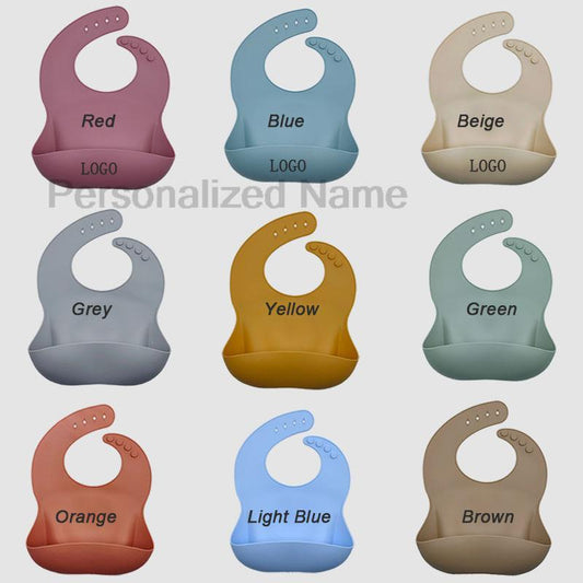 Personolized Silicone Baby Bib For Babies Tableware