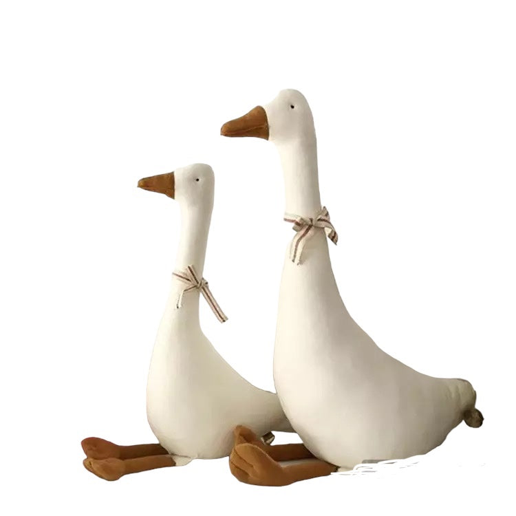 White Goose Toy For Bedroom Kids