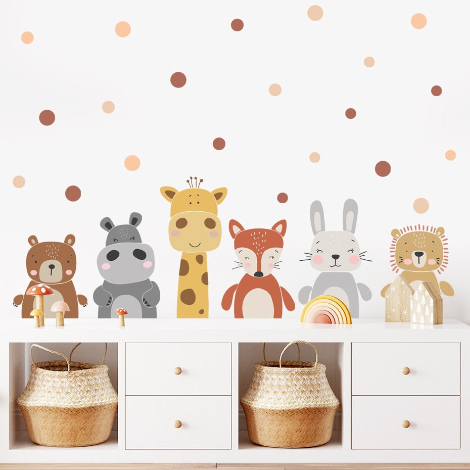 Wall Sticker Woodland Animals