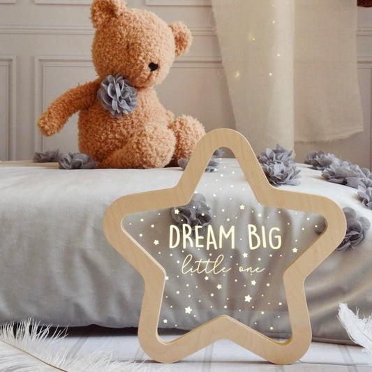 Personalized Star Light For Bedroom