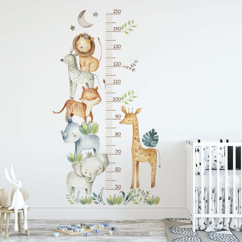 Wall Sticker Height Growth Chart